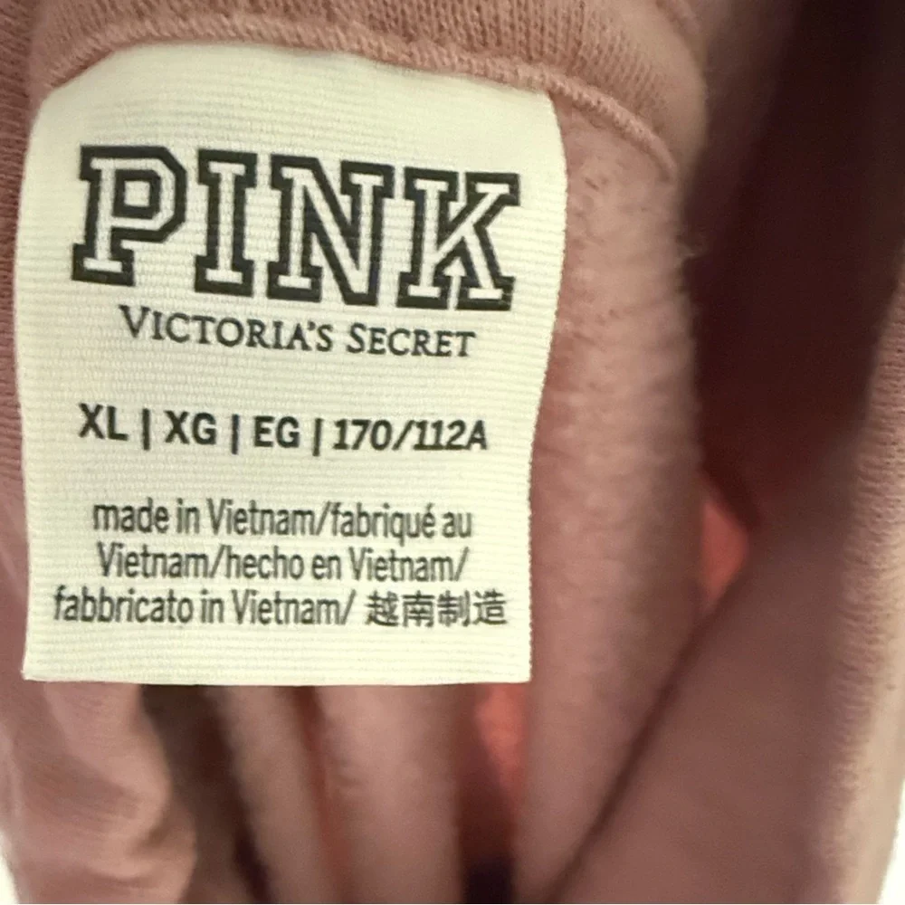 2/$35 Victoria's Secret Pink Bling Cowl Neck Pullover xl